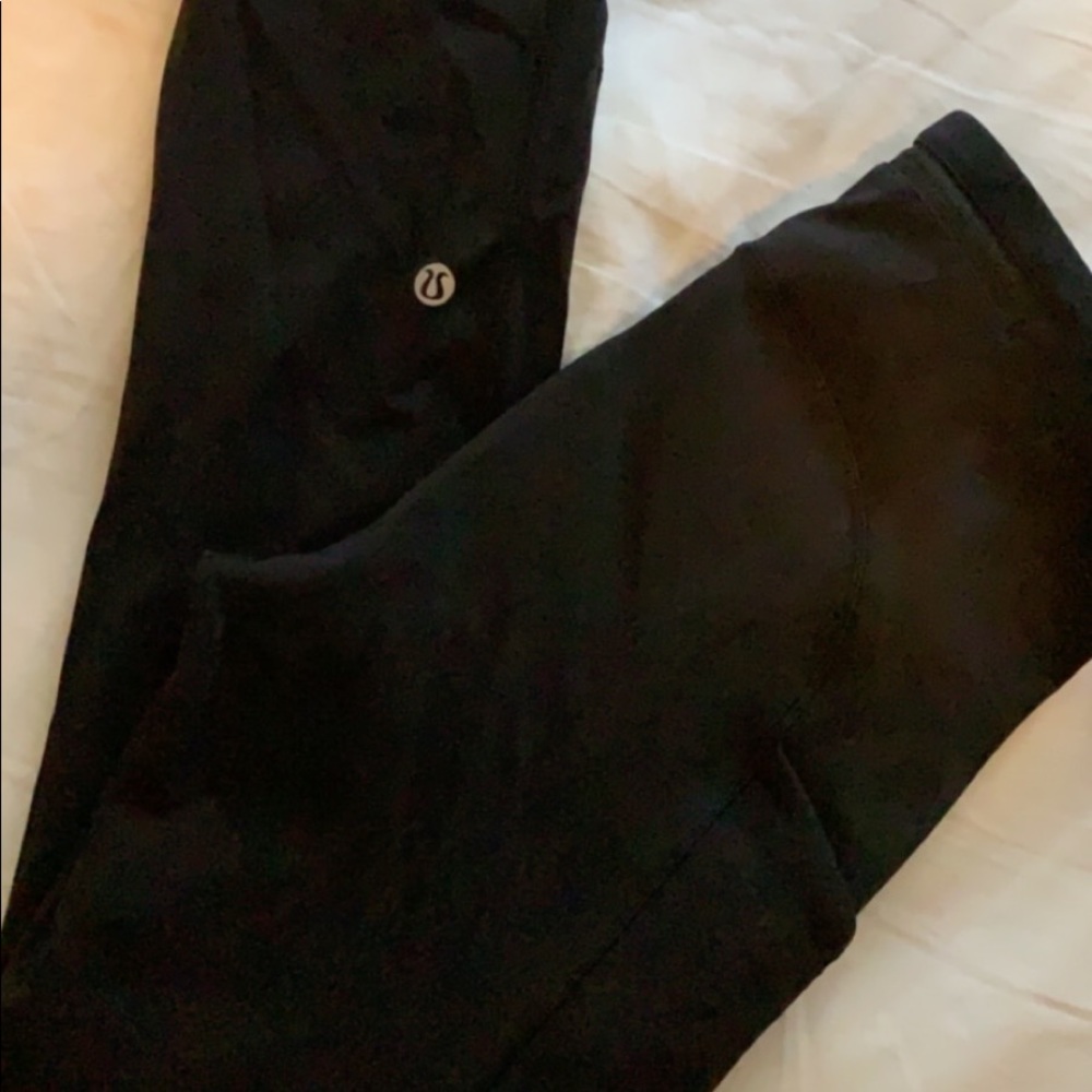 lululemon Black Crop Leggings